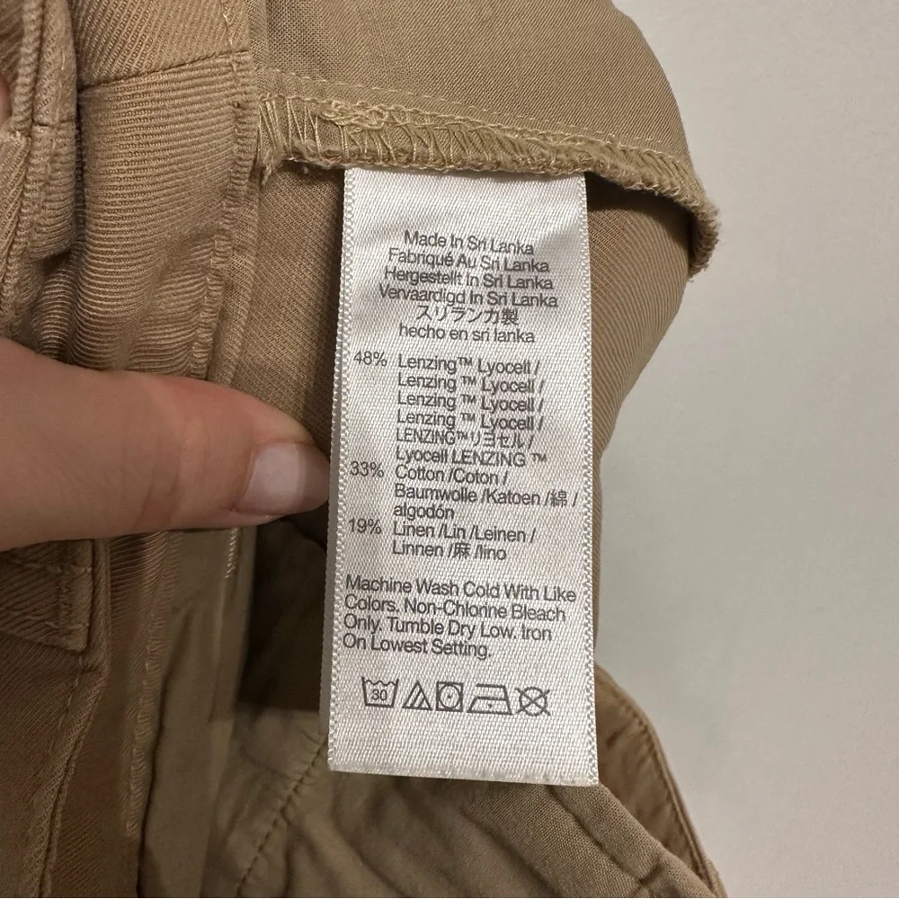 Madewell The Harlow Wide Leg Pant Acorn 2 Petite - Picture 10 of 11